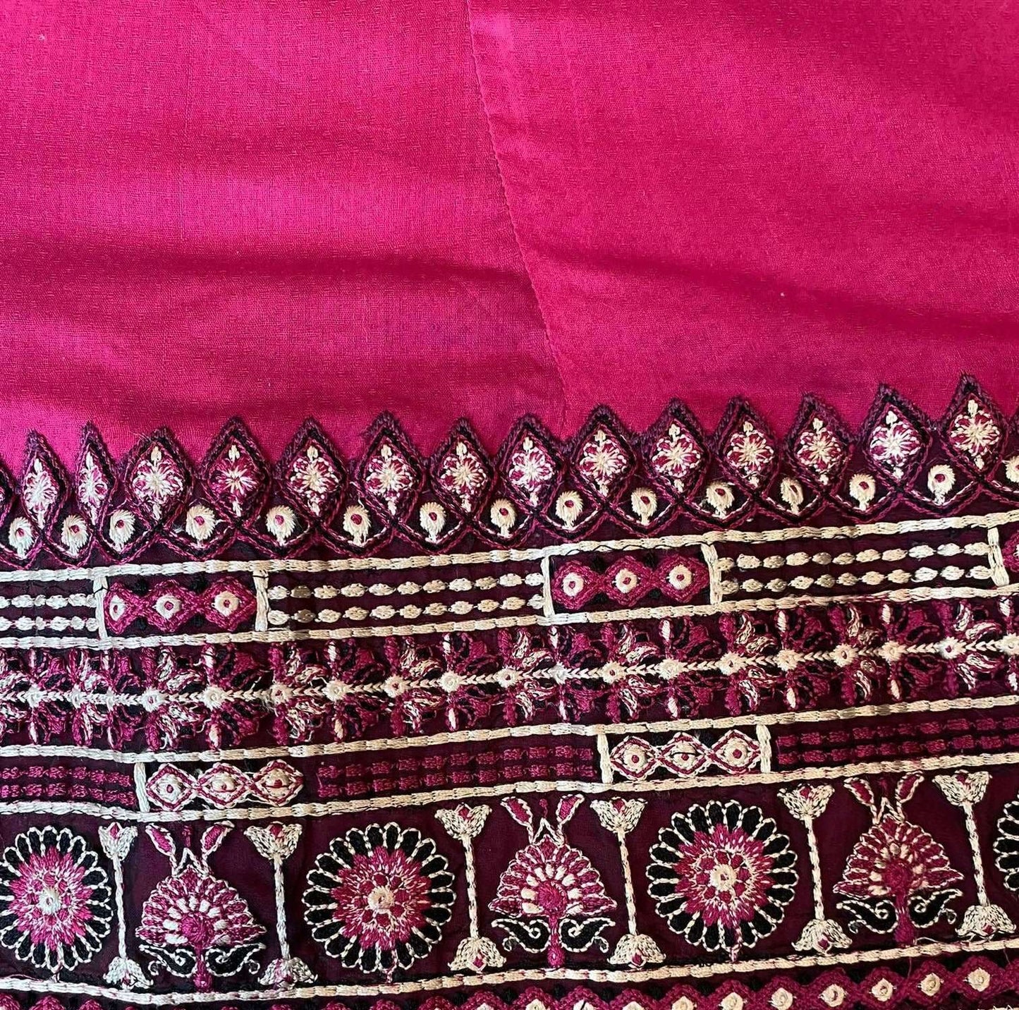Emerald Raiment Maxi Dress Regal Magenta Dress - anarkali bf-discount-50 dress embroidered fall frock lawn magenta maxi spring three piece Winter '23 PK Collection