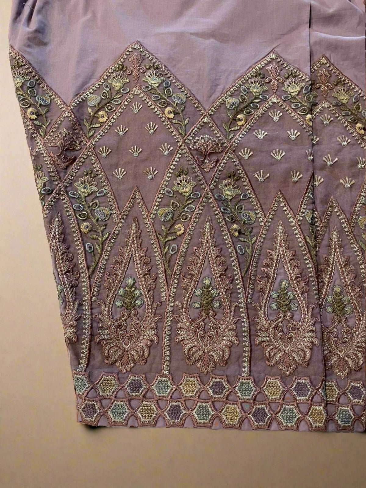 Emerald Raiment Three Piece Suits Lavender Dew Three-Piece Set - bead bf-discount-50 doria formal lawn lilac three piece Winter '23 PK Collection