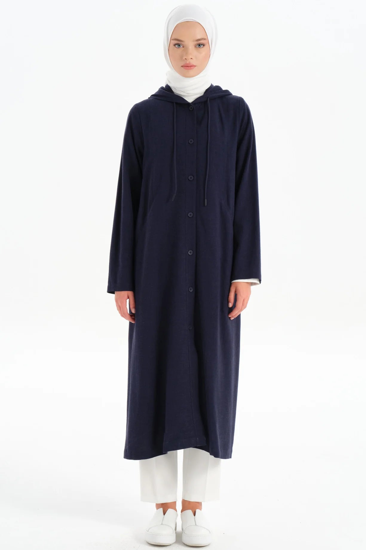 Emerald Raiment Tunic Hooded Winter Tunic - bf-discount-20 fall hood Summer '24 TK Collection thick TK Summer '24 Collection tunic turkish winter