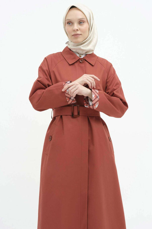 Emerald Raiment Coat Raglan Style Trench Coat - bf-discount-20 coat fall FW '24 spring turkish winter
