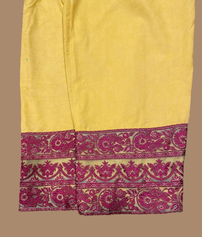 Emerald Raiment Three Piece Suits Marigold Bloom Set - bf-discount-50 floral lawn lemon self print spring summer three piece Winter '23 PK Collection