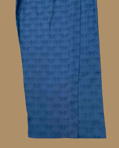 Emerald Raiment Three Piece Suits Royal Blue Embroidered Serenity Set - bf-discount-50 fall long dress spring winter Winter '23 PK Collection