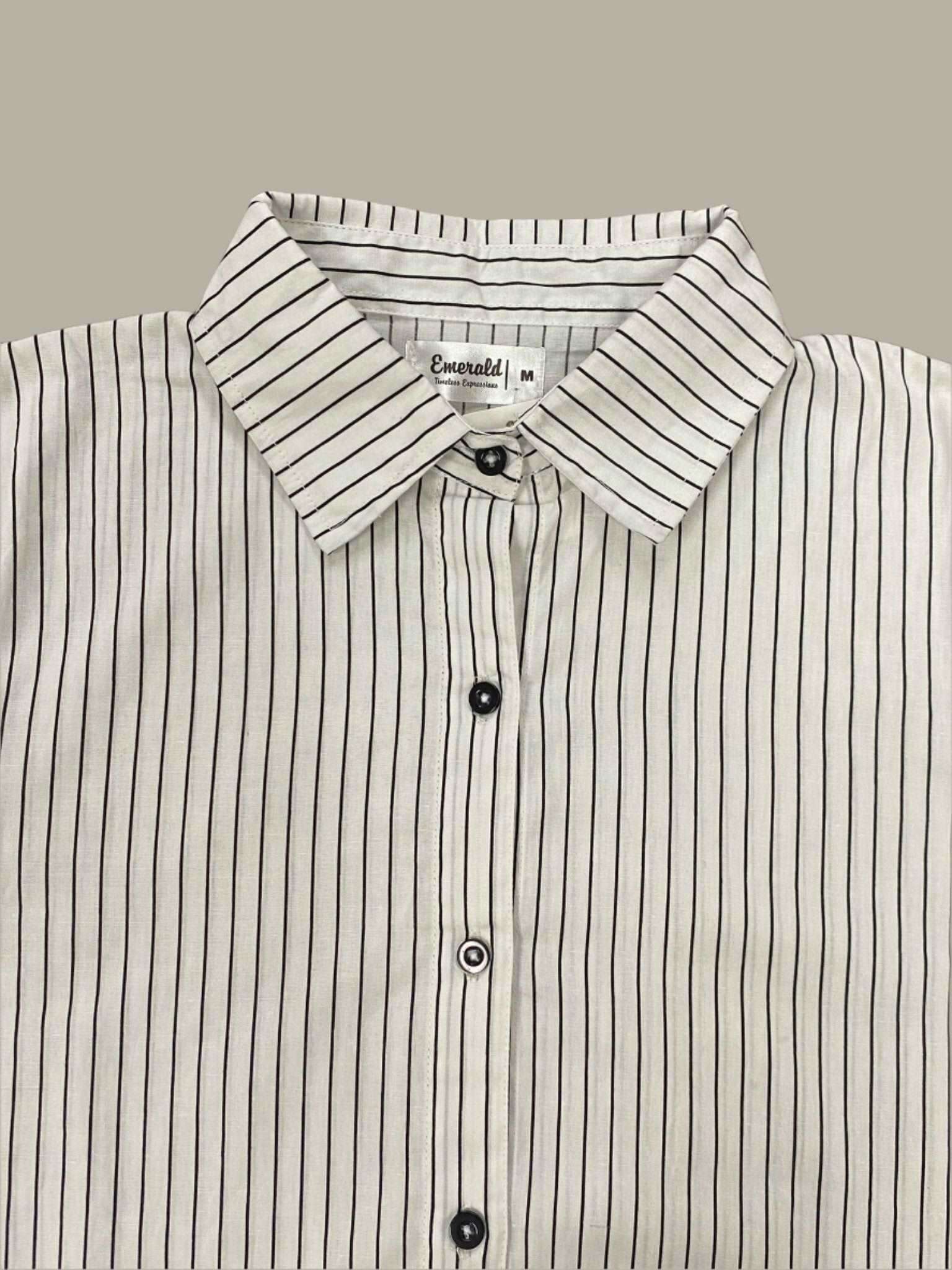 Emerald Raiment Tunic Classic Pinstripe Tunic - bf-discount-20 cotton fall spring summer Summer '24 PK Collection tunic